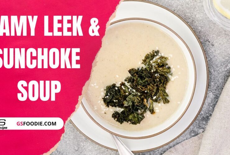 Foamy Leek & Sunchoke Soup