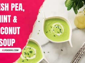 Fresh Pea, Mint & Coconut Soup