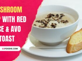 Mushroom Soup with Red Rice & Avo Toast