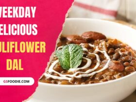 Weekday Delicious Cauliflower Dal