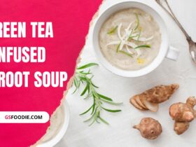 Green Tea Infused Sunroot Soup